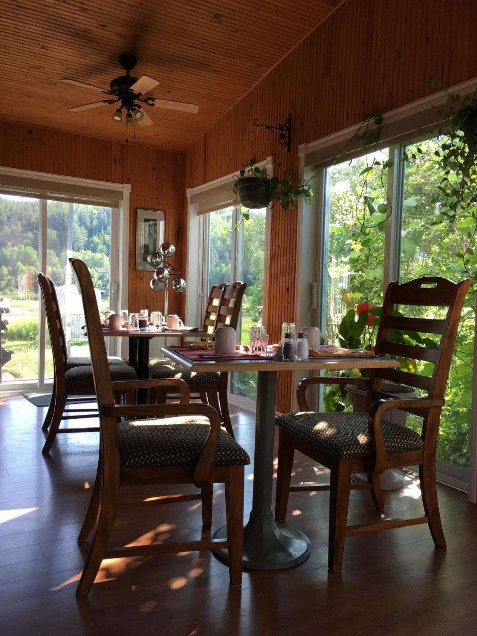 La Chouette Viree Bed and Breakfast Grandes-Bergeronnes Eksteriør billede